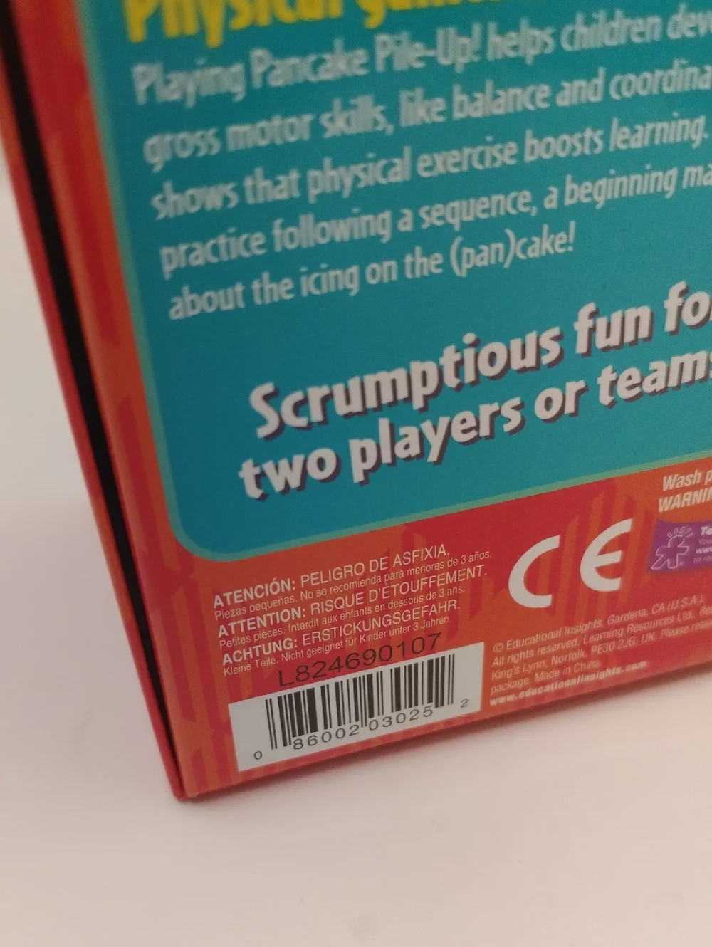 Pancake Pile Up Relay Race by Educational Insights Preschool Game, 4+